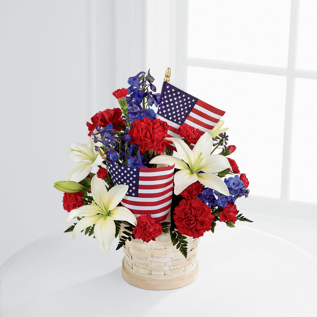 American Glory Bouquet – Family Florist, Red Springs NC