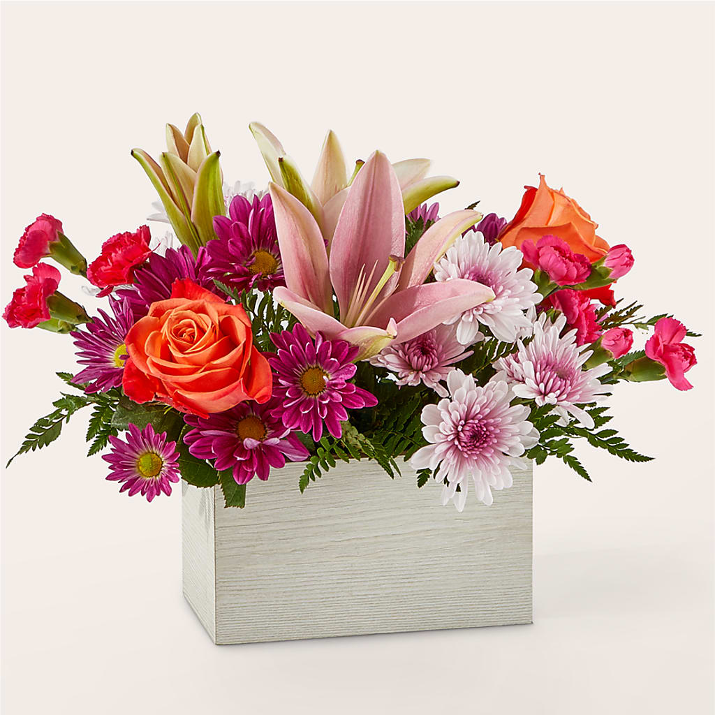 Light of My Life Box Bouquet – Family Florist, Red Springs NC
