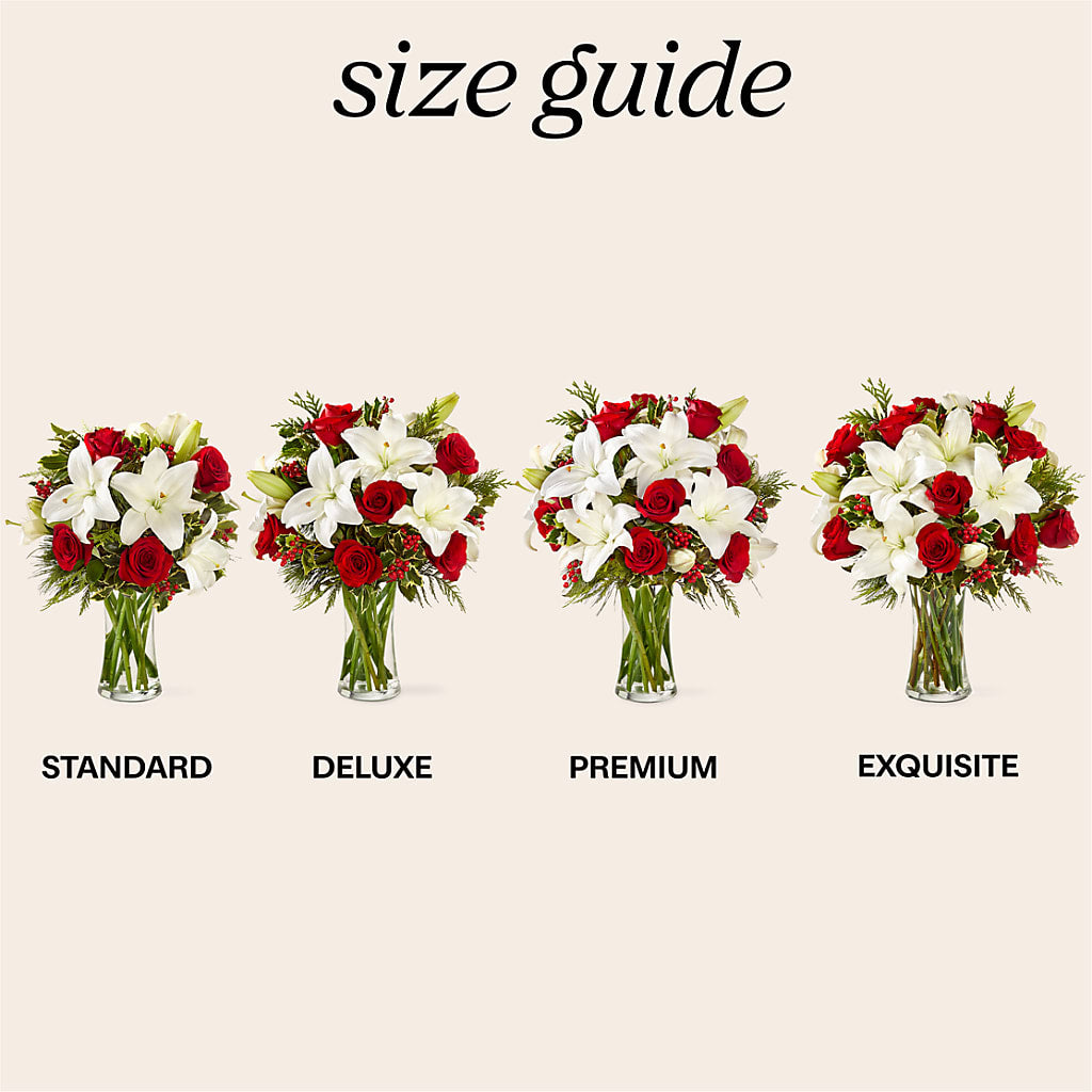 Sparkling Snowflakes Bouquet – Family Florist, Red Springs NC