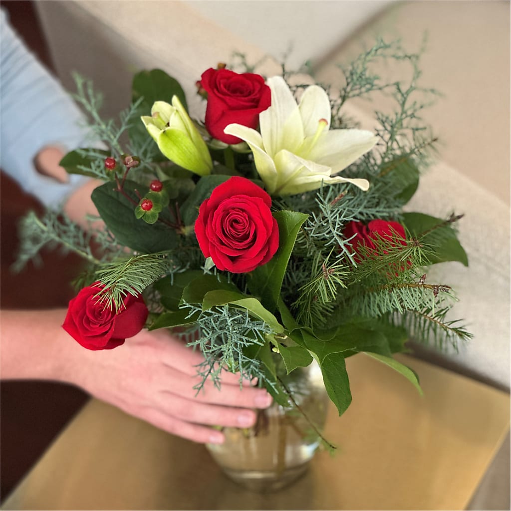 Glittering Lights Bouquet – Family Florist, Red Springs NC