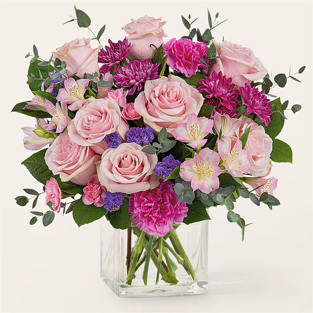 Rosy Radiance Bouquet – Family Florist, Red Springs NC