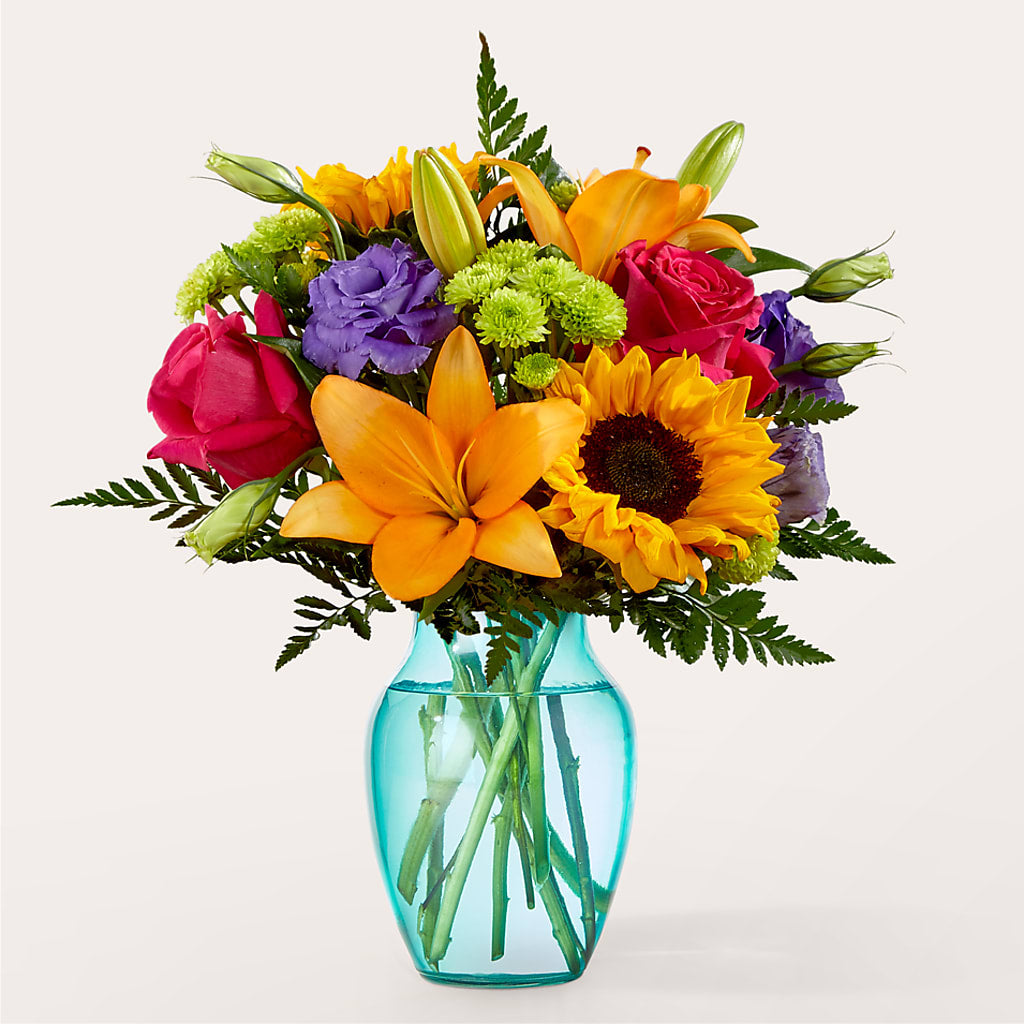 Double Rainbow Bouquet – Family Florist, Red Springs NC