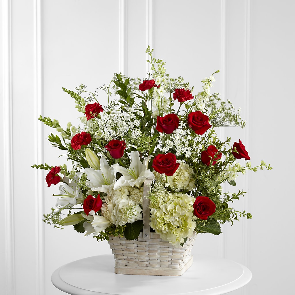 In Loving Memory Arrangement – Family Florist, Red Springs NC
