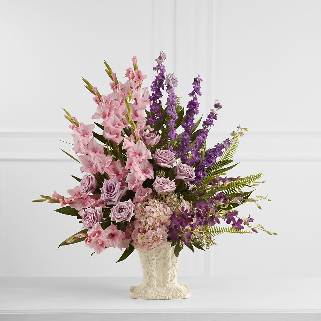 Flowing Garden Arrangement – Family Florist, Red Springs NC