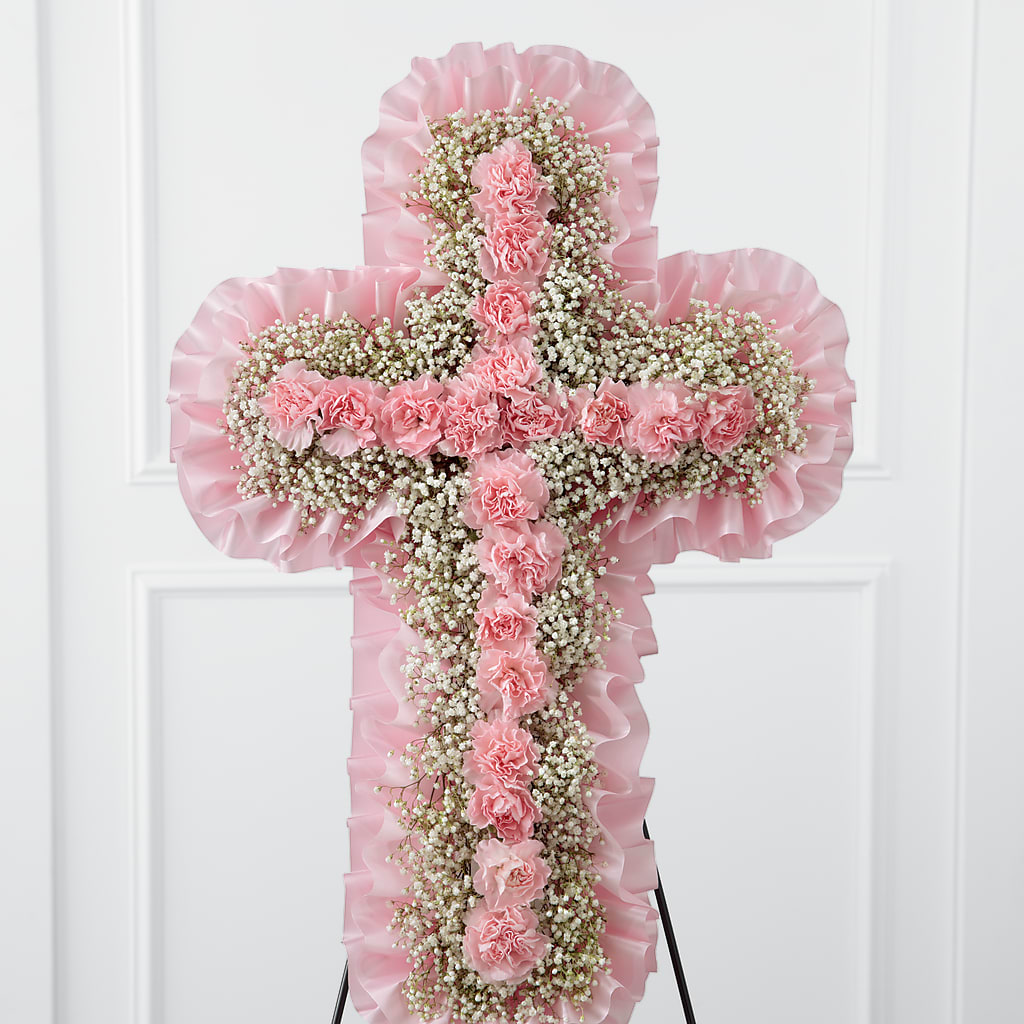 Angel's Cross Easel – Family Florist, Red Springs NC