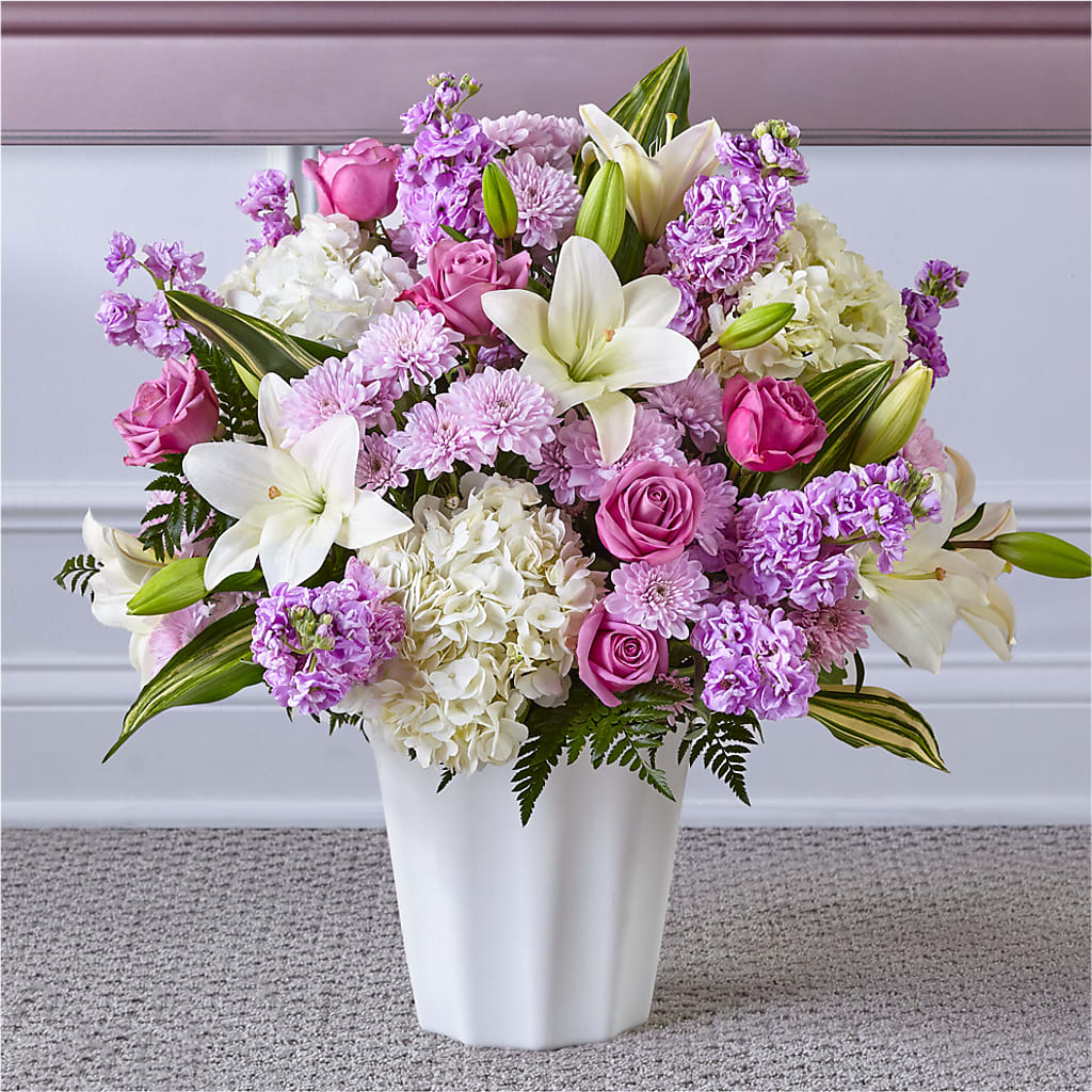 Heaven Sent Floor Basket – Family Florist, Red Springs NC