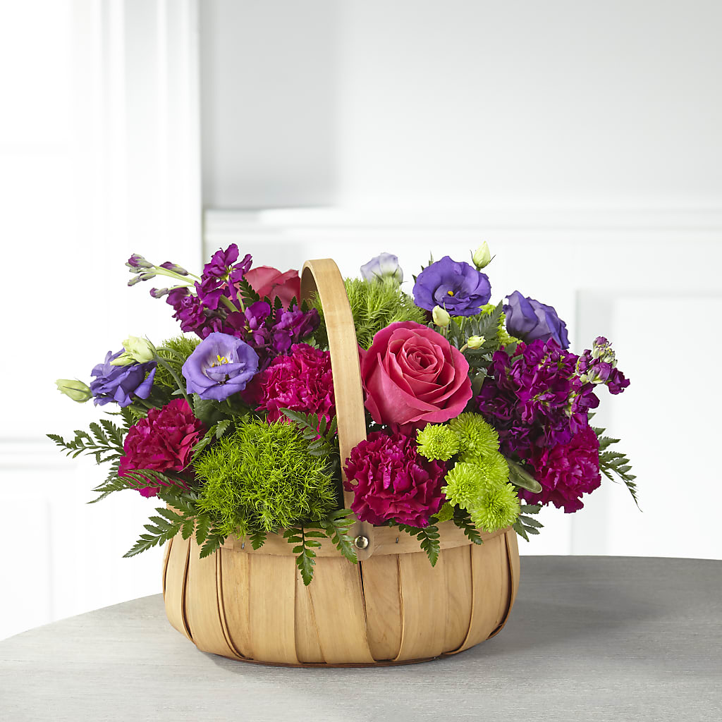 Serene Sanctuary Basket – Family Florist, Red Springs NC