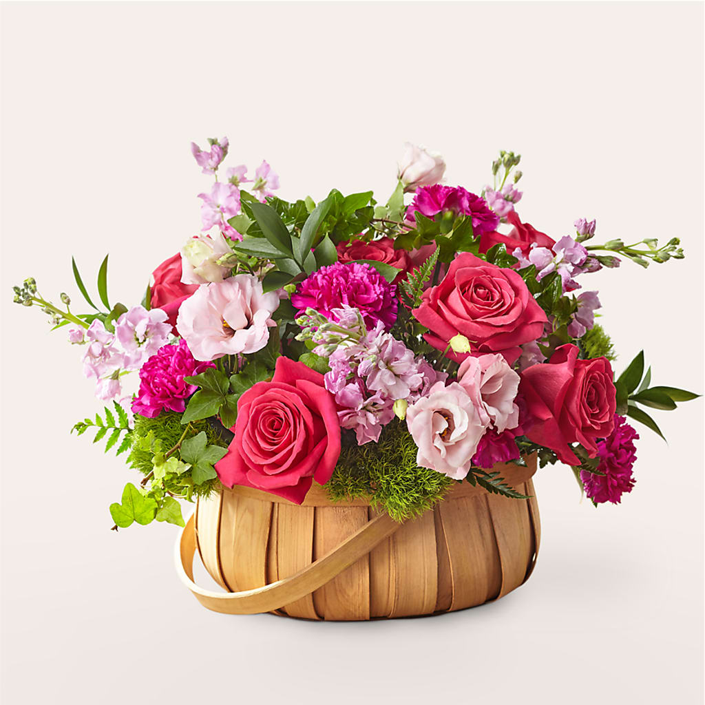 Radiance in Bloom Basket – Family Florist, Red Springs NC