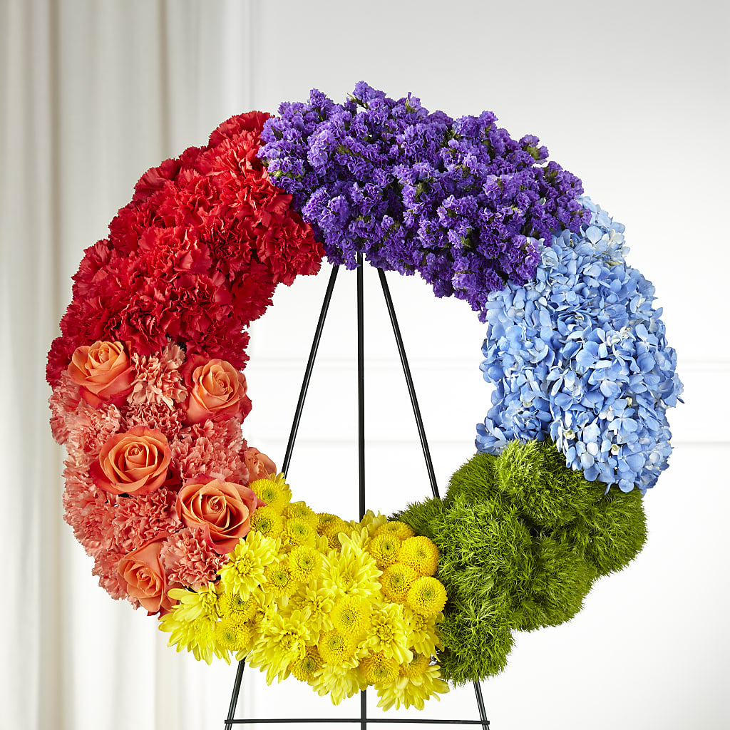 Circle of Love Wreath – Family Florist, Red Springs NC