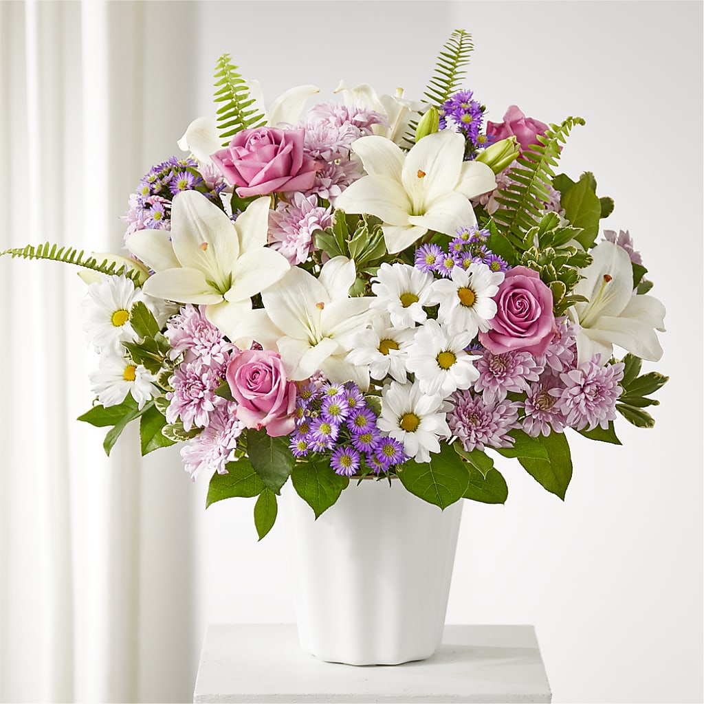 Warmest Thoughts Tabletop Basket – Family Florist, Red Springs NC