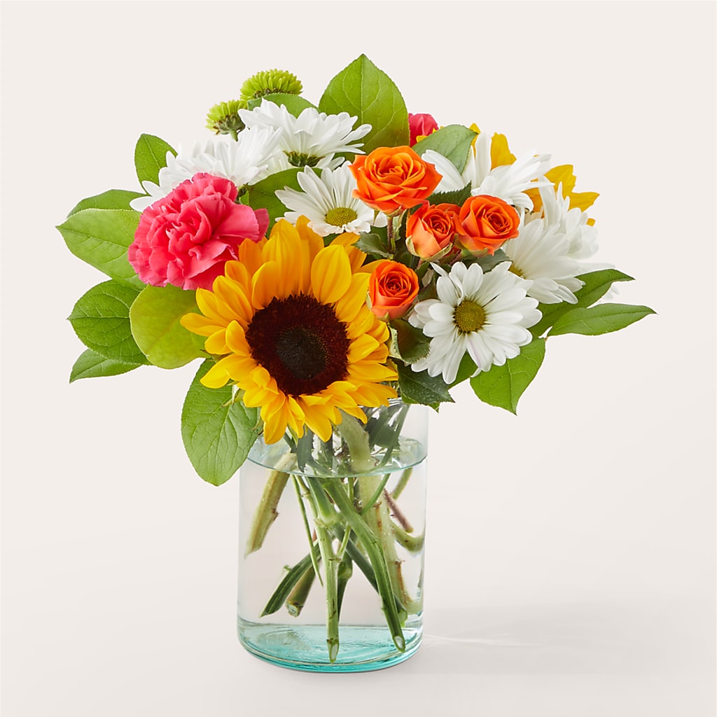 Sun-drenched Blooms Bouquet – Family Florist, Red Springs NC