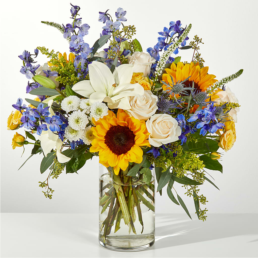 Wonderfully Sunny Bouquet – Family Florist, Red Springs NC
