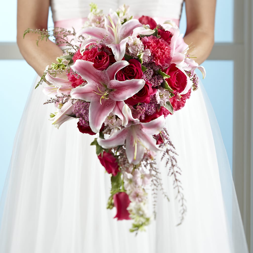 Lily & Rose Bouquet – Family Florist, Red Springs NC