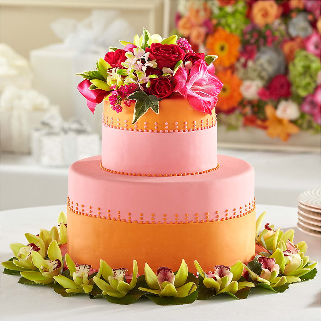 Sweet Citrus Cake Decor – Family Florist, Red Springs NC