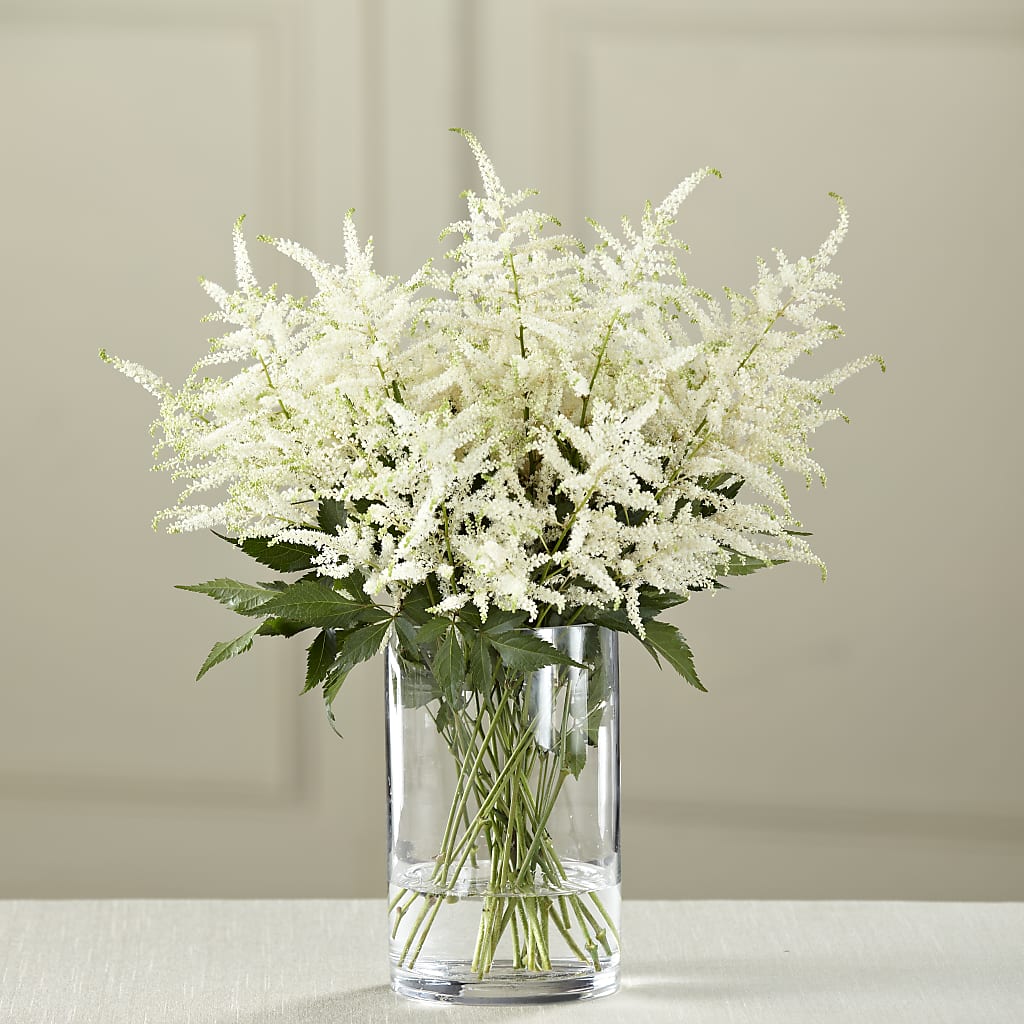 White Astilbe Bouquet – Family Florist, Red Springs NC