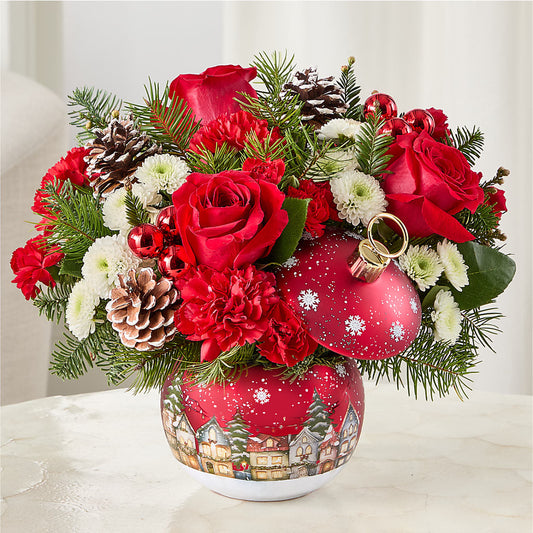 Christmas Carols Ornament –  Family Florist, Red Springs NC