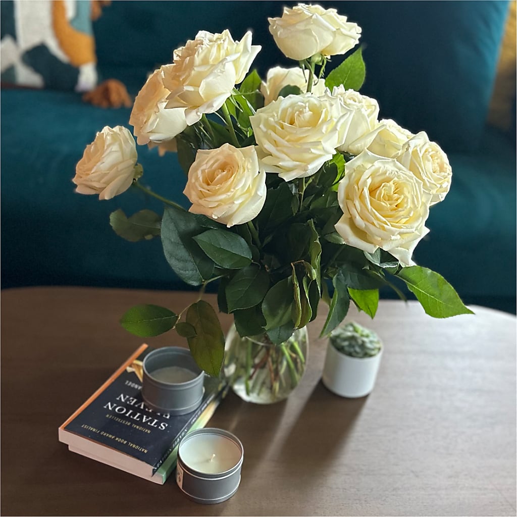 Long Stem Yellow Rose Bouquet –  Family Florist, Red Springs NC