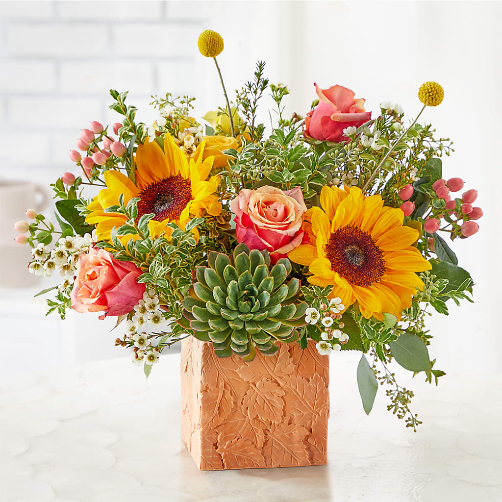 Sunflower Season Bouquet –  Family Florist, Red Springs NC
