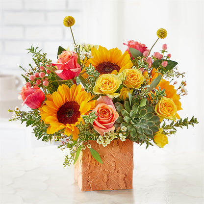 Sunflower Season Bouquet –  Family Florist, Red Springs NC