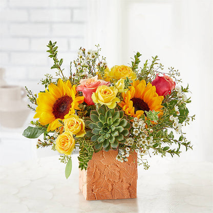Sunflower Season Bouquet –  Family Florist, Red Springs NC