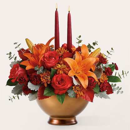 Fruits of Fall Centerpiece –  Family Florist, Red Springs NC