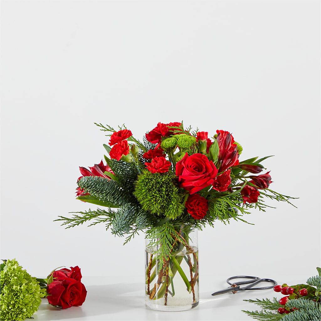 Merry Moment Bouquet – A Florist Original –  Family Florist, Red Springs NC