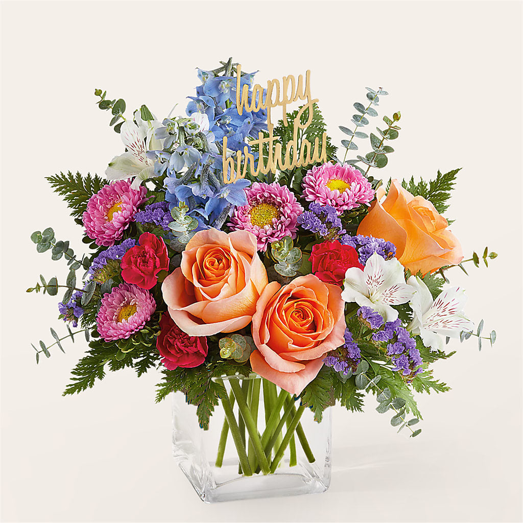 Birthday Bash Bouquet –  Family Florist, Red Springs NC