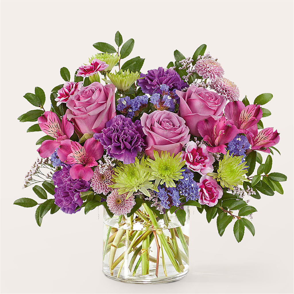 Glass Half Full Bouquet –  Family Florist, Red Springs NC