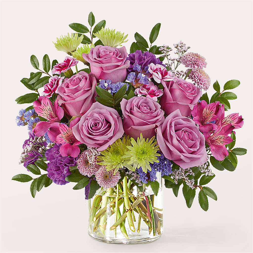 Glass Half Full Bouquet –  Family Florist, Red Springs NC