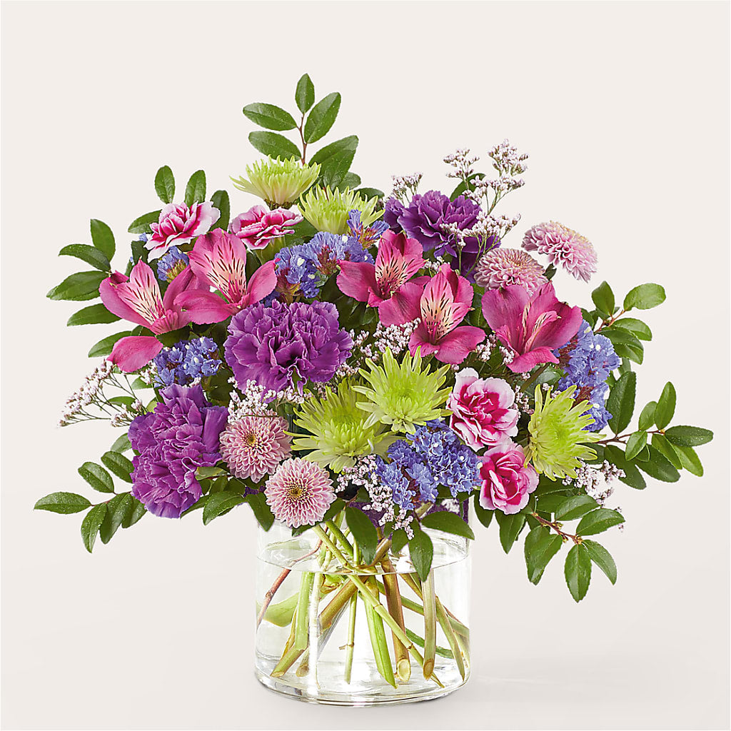 Glass Half Full Bouquet –  Family Florist, Red Springs NC