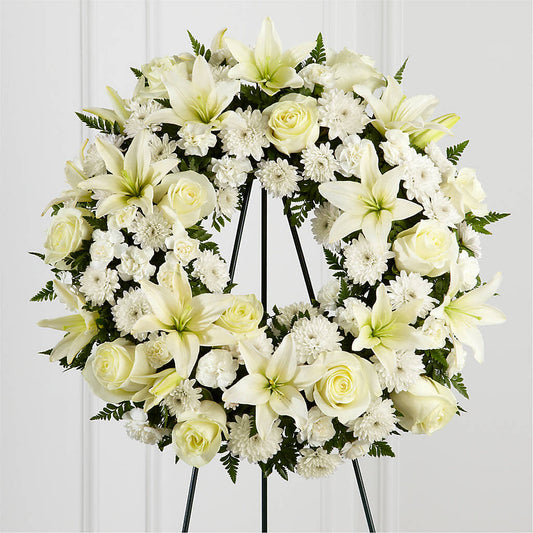 Treasured Tribute Wreath –  Family Florist, Red Springs NC