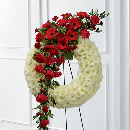 Graceful Tribute Wreath –  Family Florist, Red Springs NC
