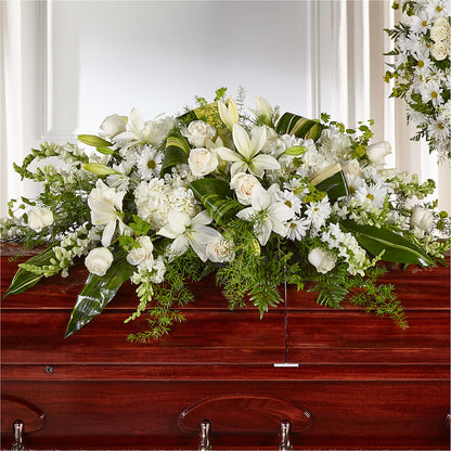 Abundance Casket Spray –  Family Florist, Red Springs NC