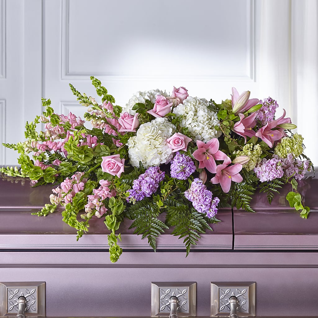 Life's Gratitude Casket Spray –  Family Florist, Red Springs NC
