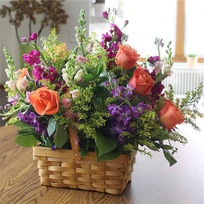 Garden of Life Basket –  Family Florist, Red Springs NC