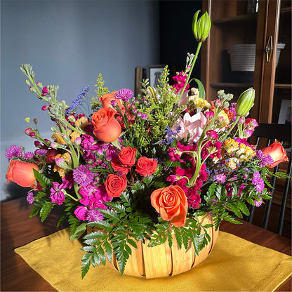 Garden of Life Basket –  Family Florist, Red Springs NC