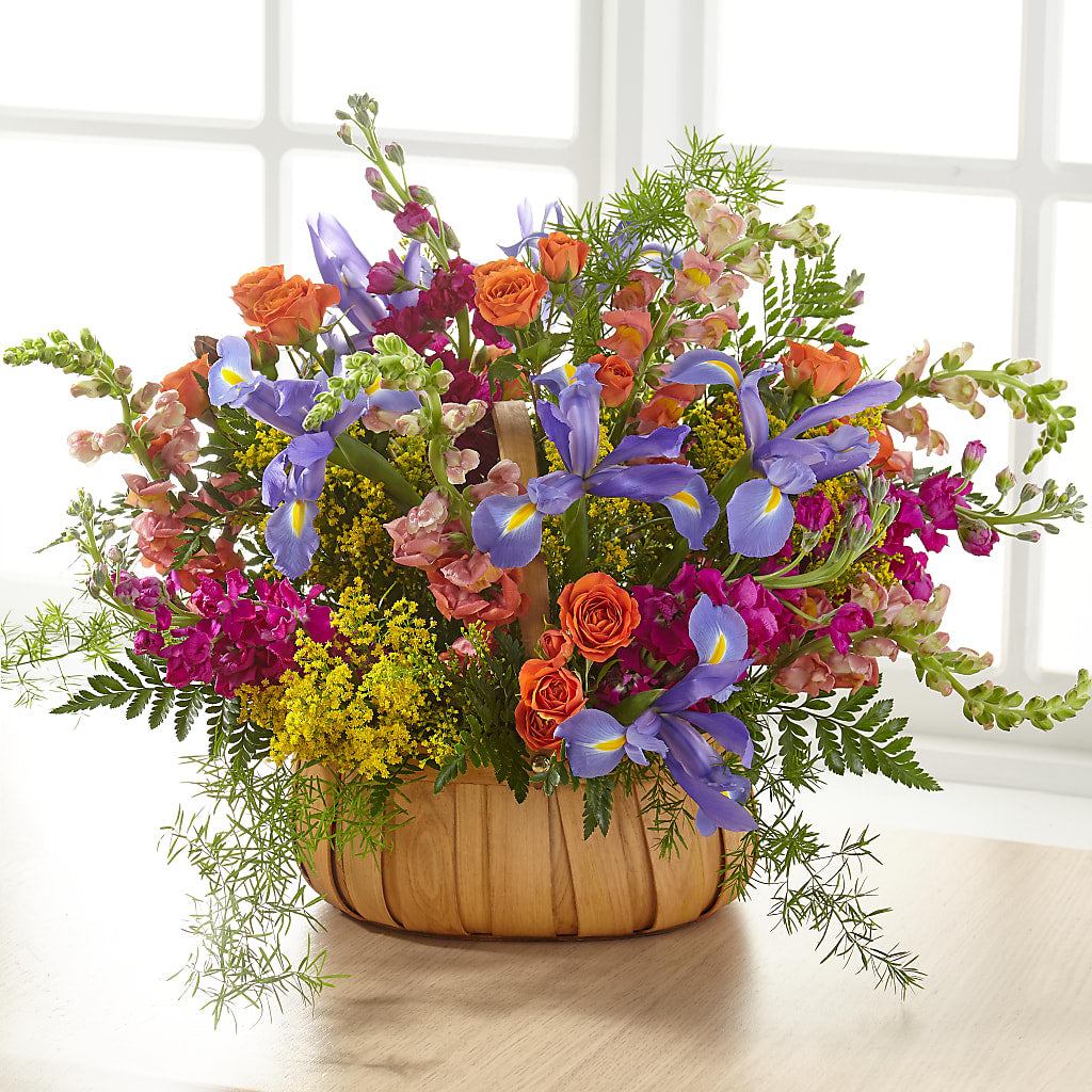 Garden of Life Basket –  Family Florist, Red Springs NC