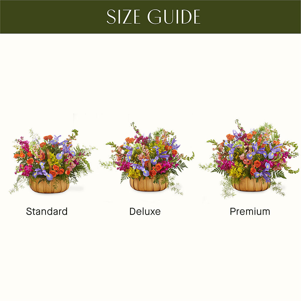 Garden of Life Basket –  Family Florist, Red Springs NC
