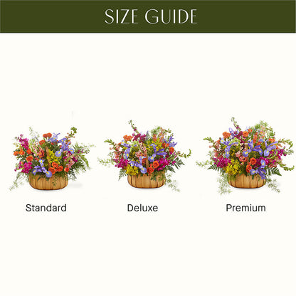 Garden of Life Basket –  Family Florist, Red Springs NC