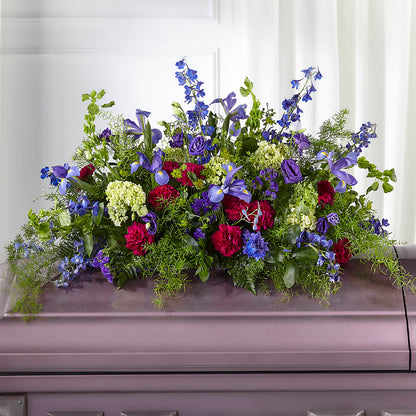 Always Treasured Casket Spray –  Family Florist, Red Springs NC