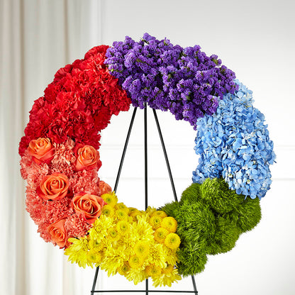 Circle of Love Wreath –  Family Florist, Red Springs NC