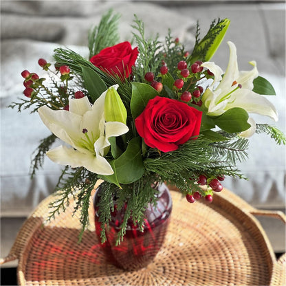 Evergreen Delight Bouquet –  Family Florist, Red Springs NC