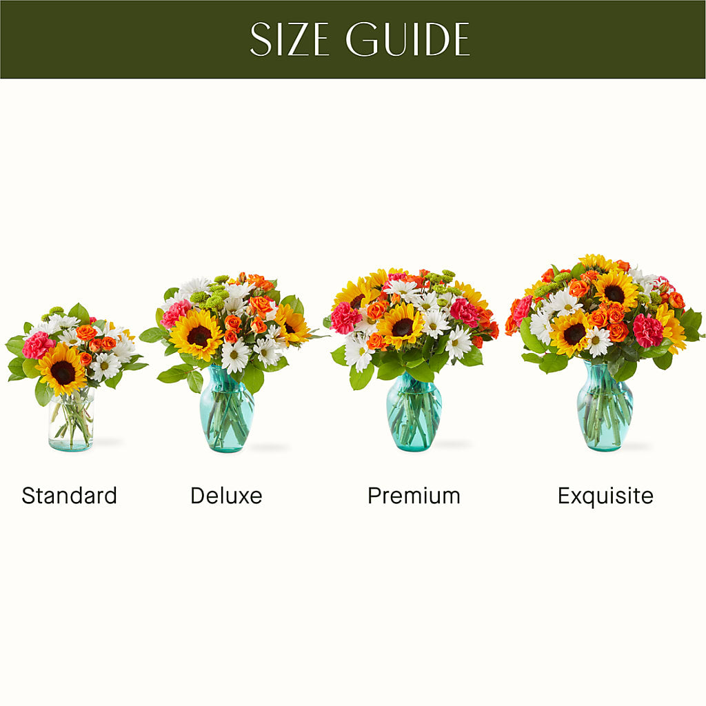 Sun-drenched Blooms Bouquet –  Family Florist, Red Springs NC