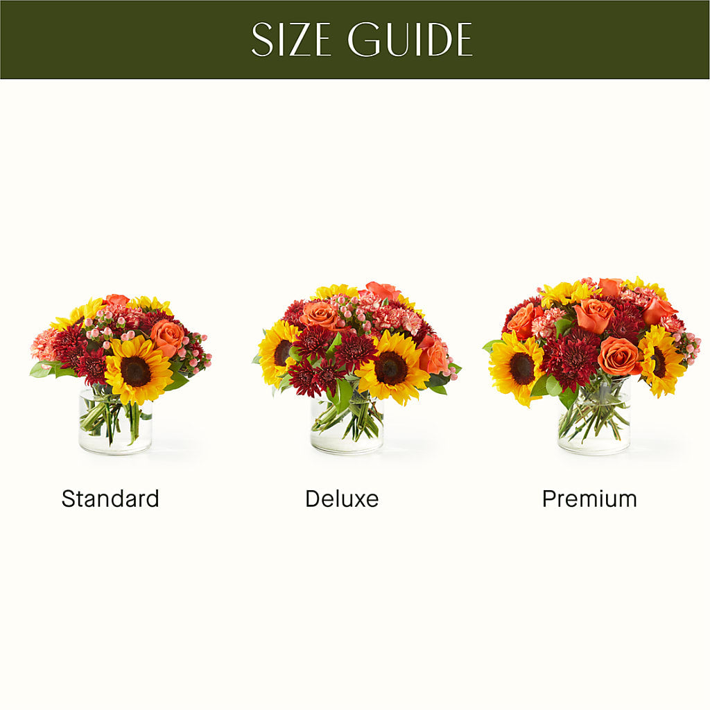 September Sunset Bouquet –  Family Florist, Red Springs NC