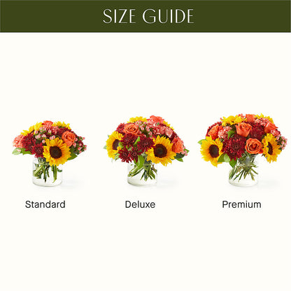 September Sunset Bouquet –  Family Florist, Red Springs NC