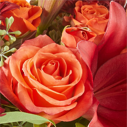 Crimson Leaves Bouquet –  Family Florist, Red Springs NC