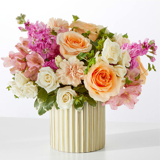 Paradise Bouquet with Ivory Vase –  Family Florist, Red Springs NC