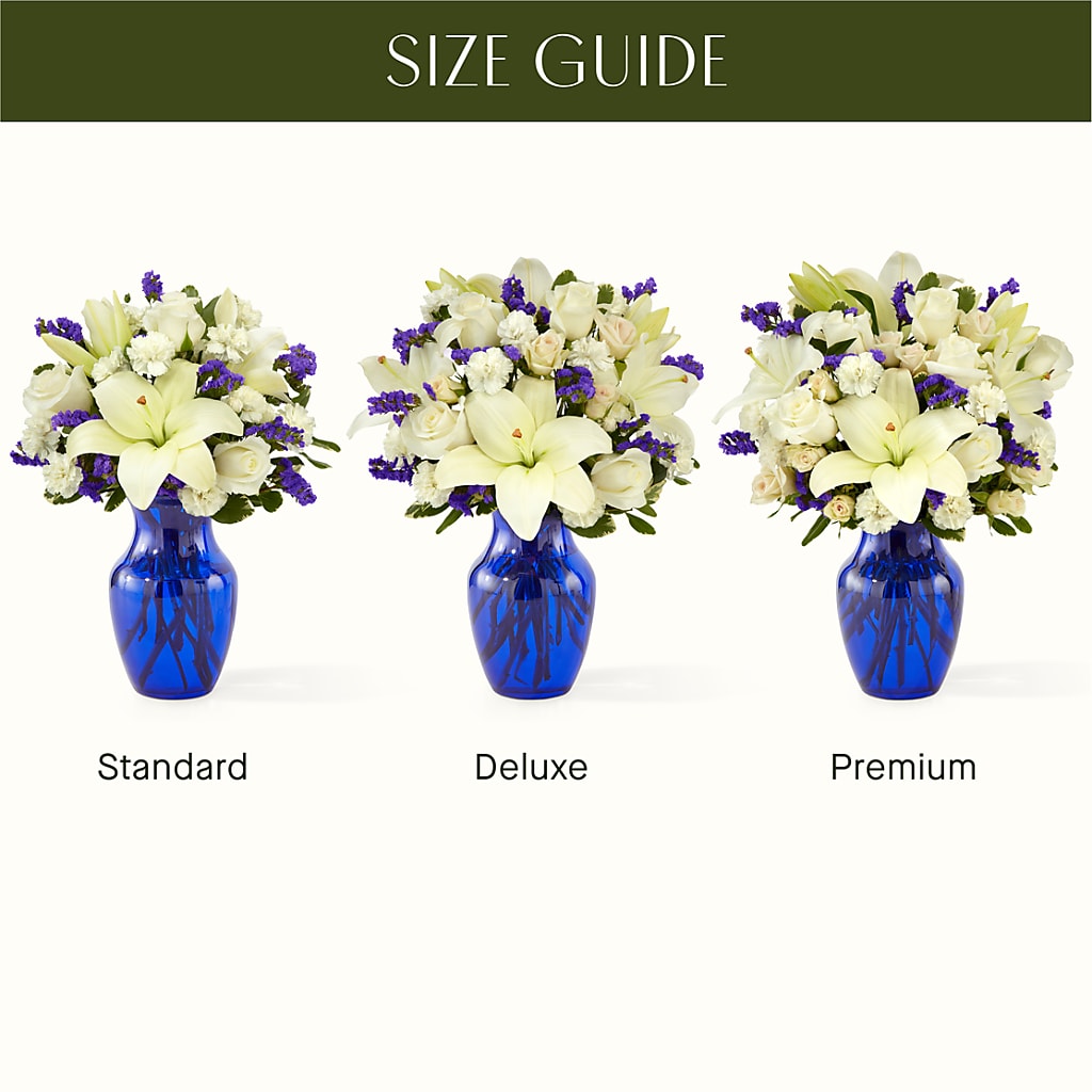 Sapphire Rush Bouquet –  Family Florist, Red Springs NC