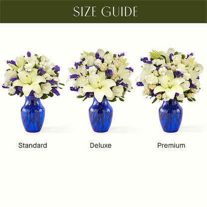 Sapphire Rush Bouquet –  Family Florist, Red Springs NC