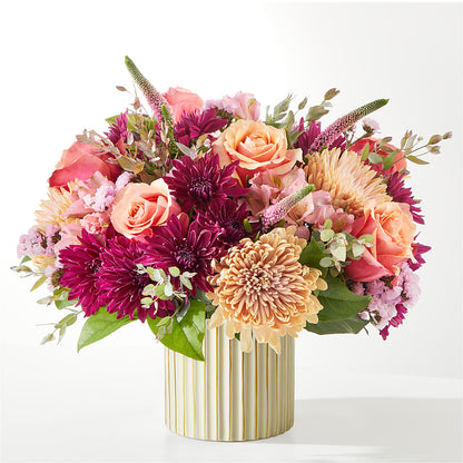 Berry Cobbler Bouquet with Ivory Vase –  Family Florist, Red Springs NC